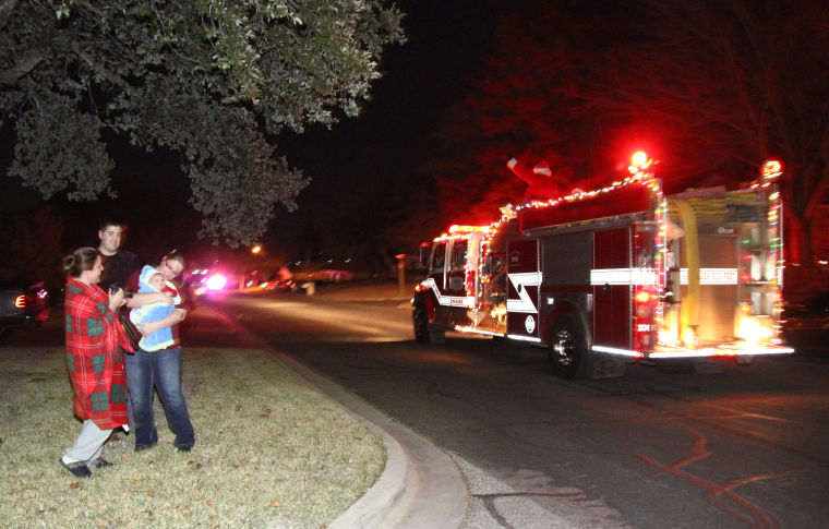 Santa Tour in Heights